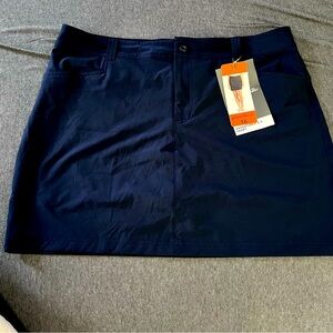 NWT Eddie Bauer adventurer 2.0 navy skort 16